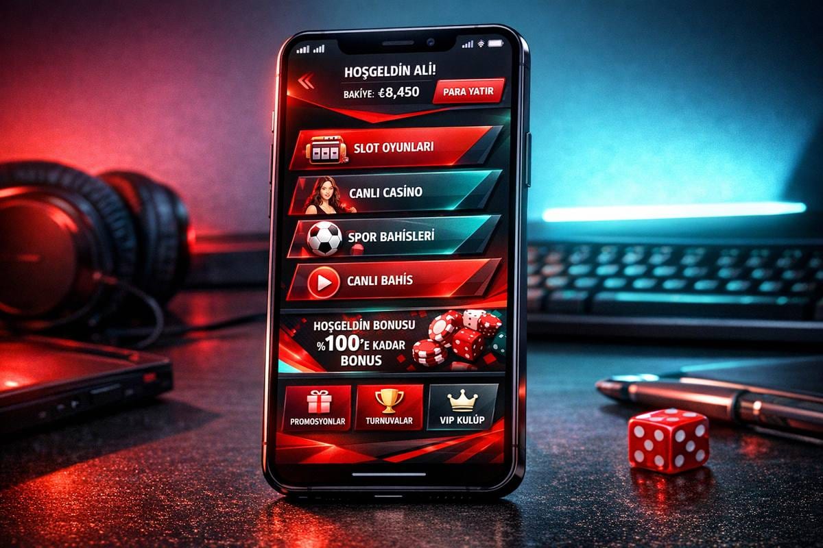 Pinup Casino mobil uygulama arayüzü — iOS ve Android telefon ekran görüntüsü